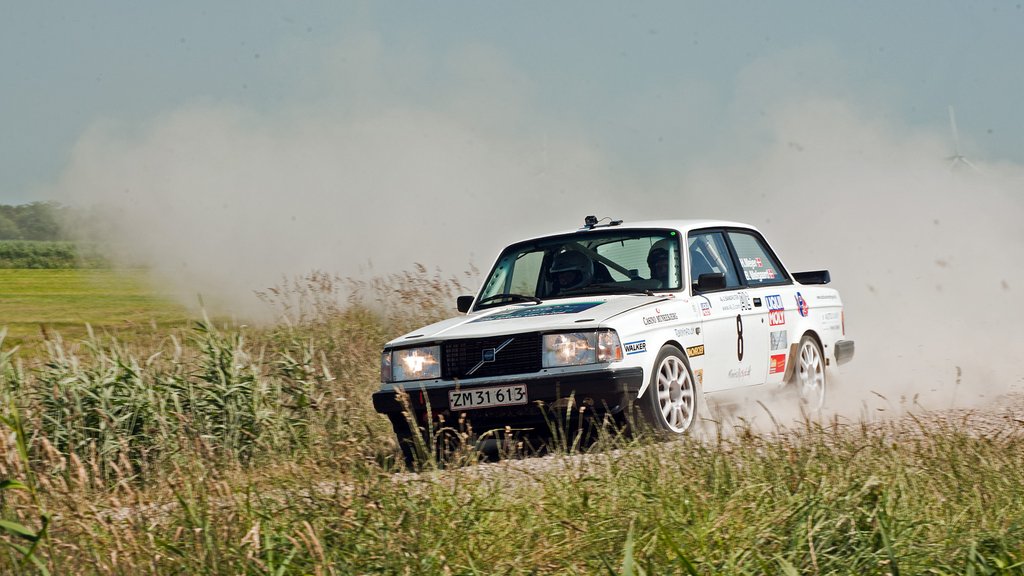 Fra rally DM3, hvor Heino Mejer og Bo Mølgaard generobrede 1. pladsen i stillingen om det historiske Danmarksmesterskab for historiske biler over 2000ccm
(Foto: rallypics.dk)